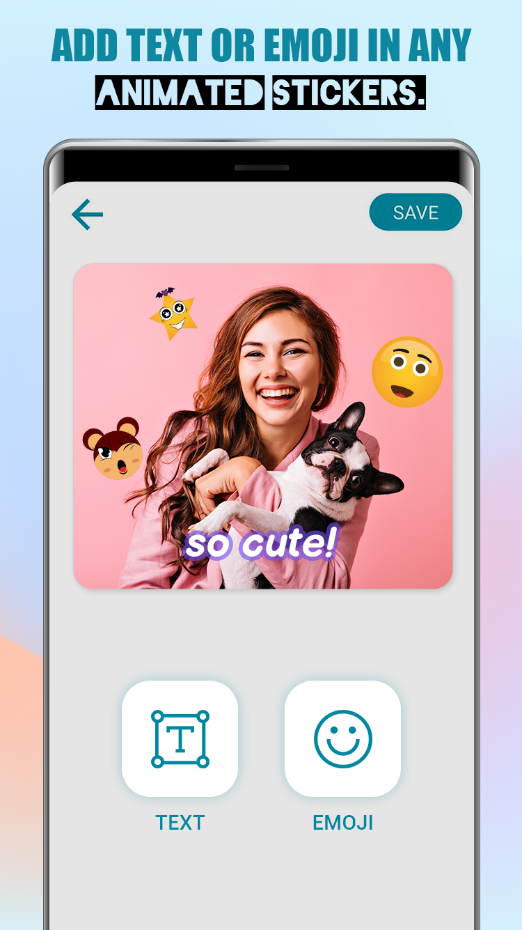 اسکرین شات 5 برنامه Sticker Maker for WhatsApp