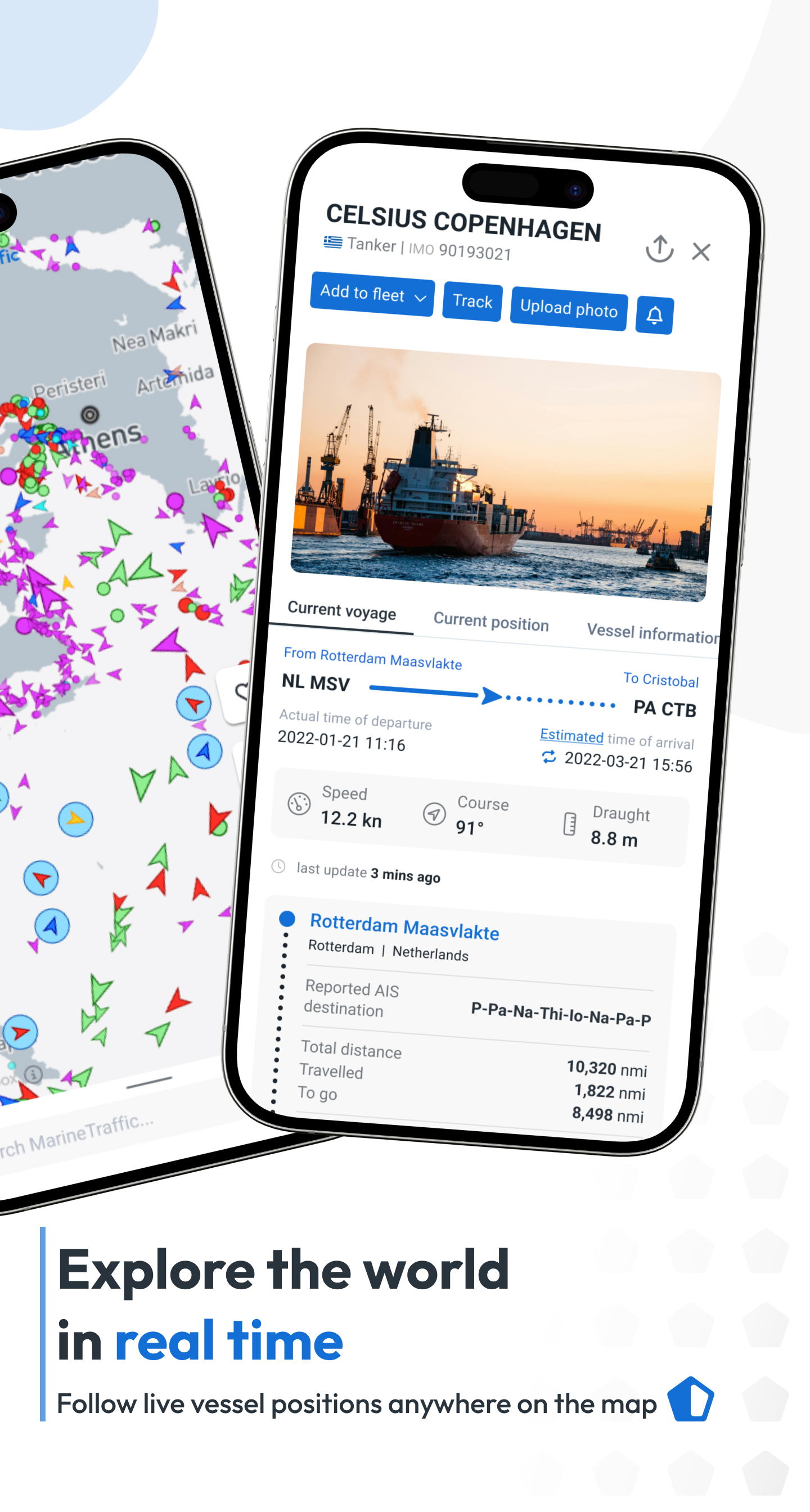 اسکرین شات 2 برنامه MarineTraffic - Ship Tracking