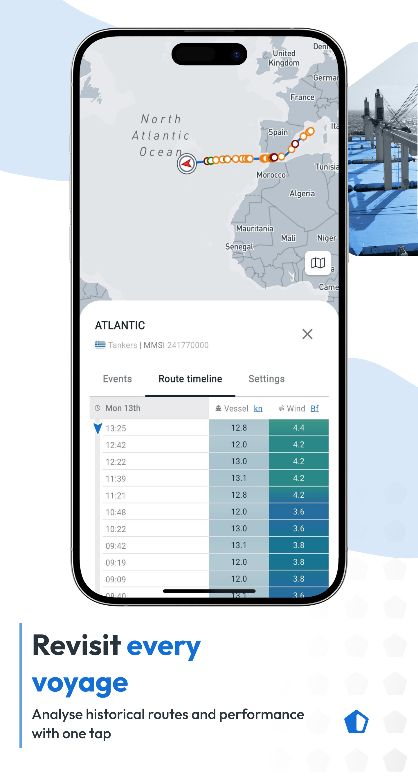 اسکرین شات 4 برنامه MarineTraffic - Ship Tracking