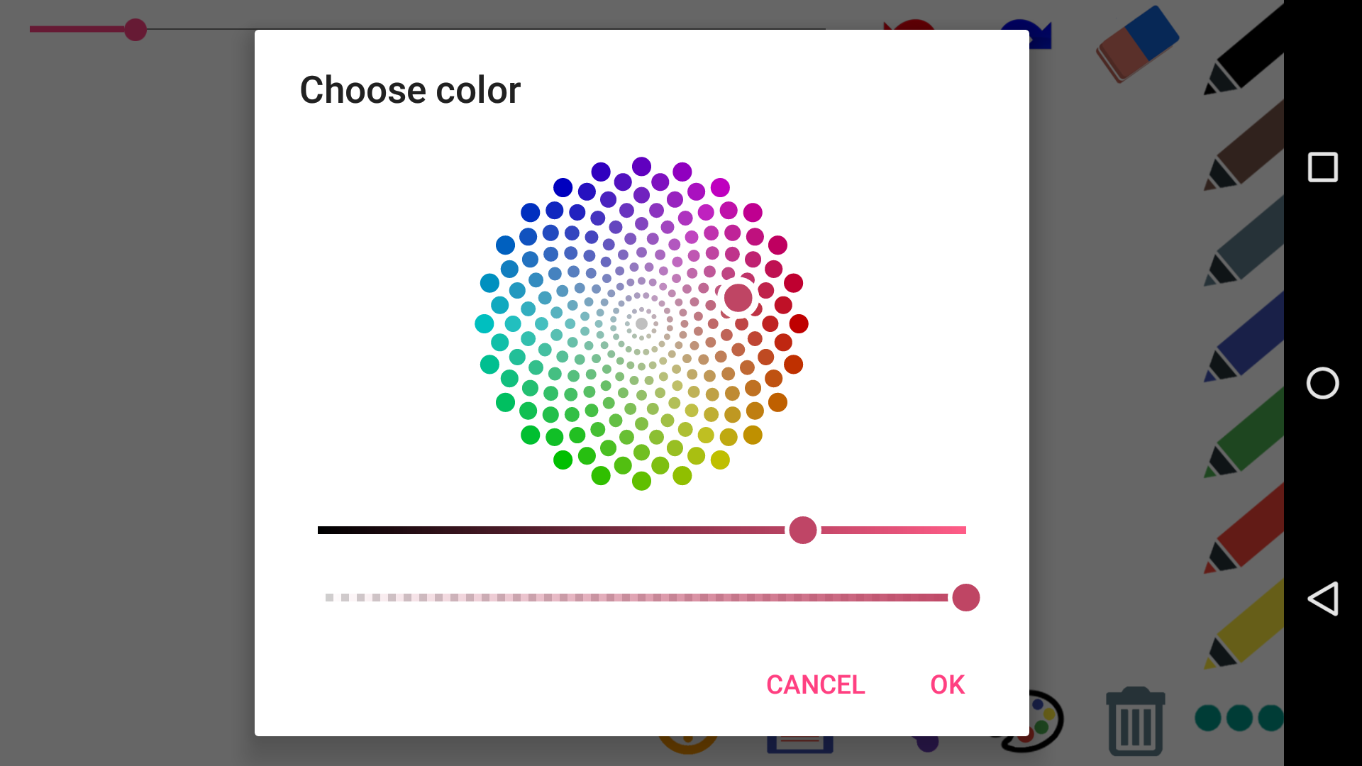 اسکرین شات 4 برنامه Paint for kids