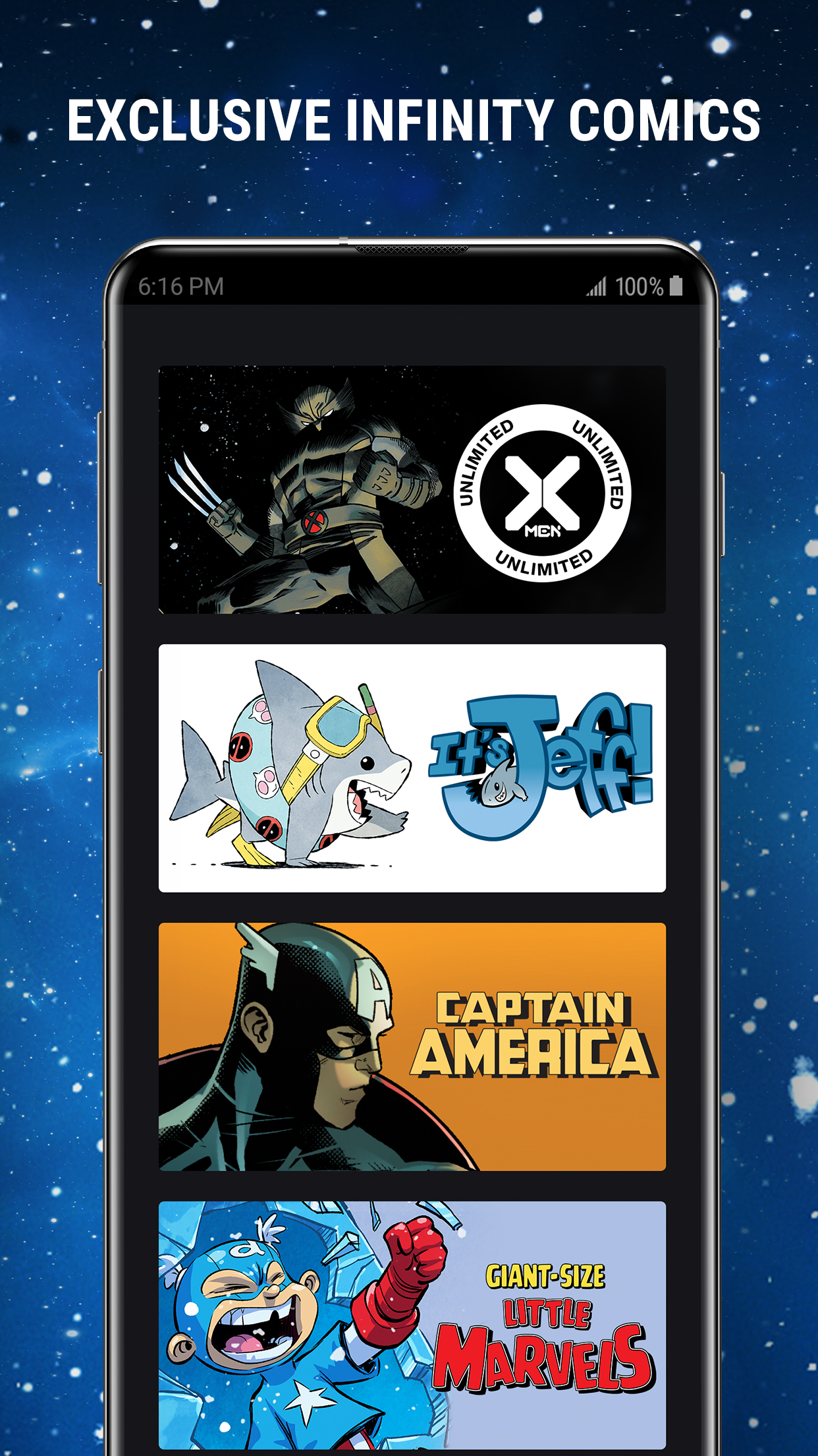 اسکرین شات 4 برنامه Marvel Unlimited