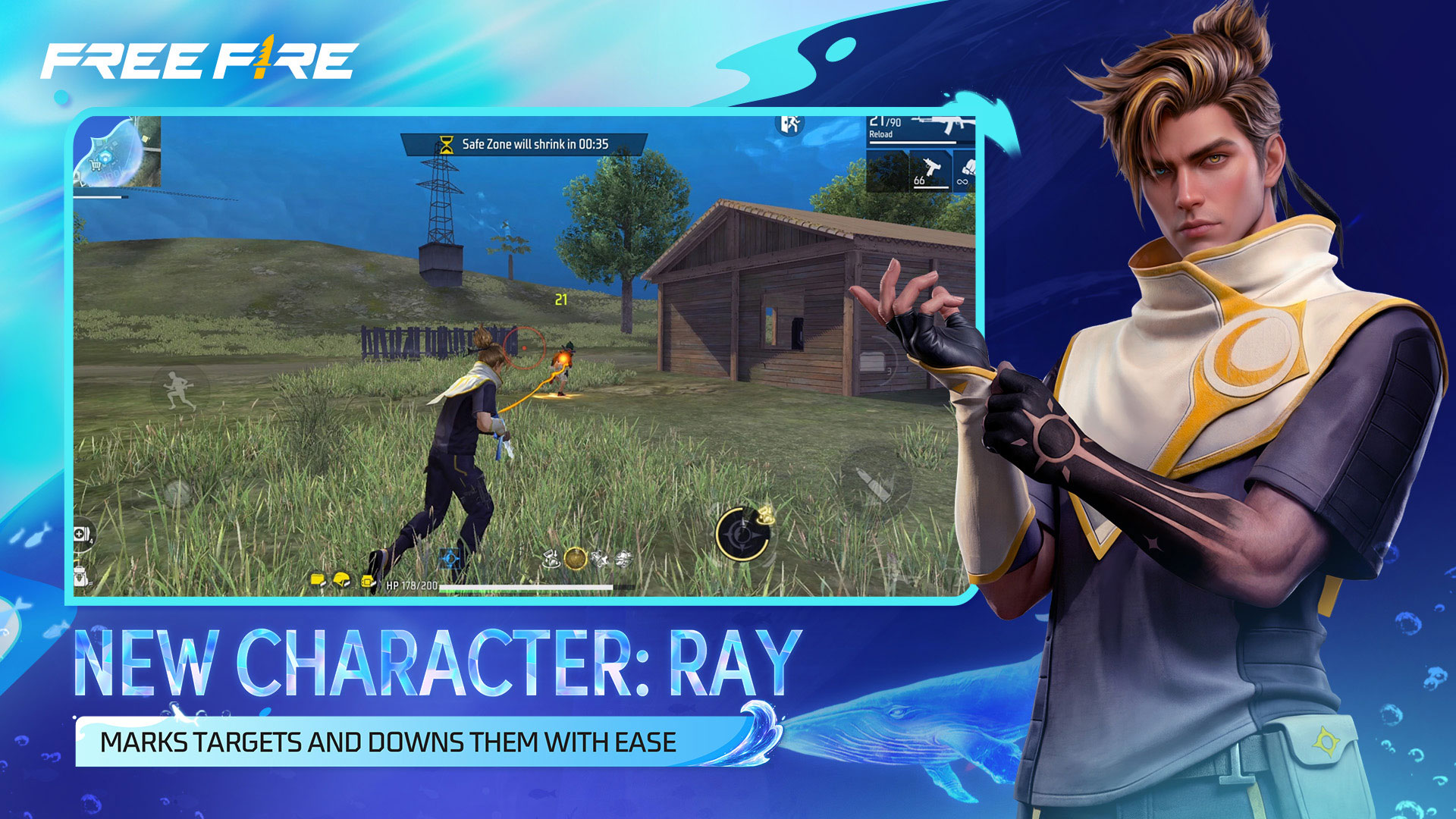 اسکرین شات 4 بازی Free Fire: Undersea Mystery