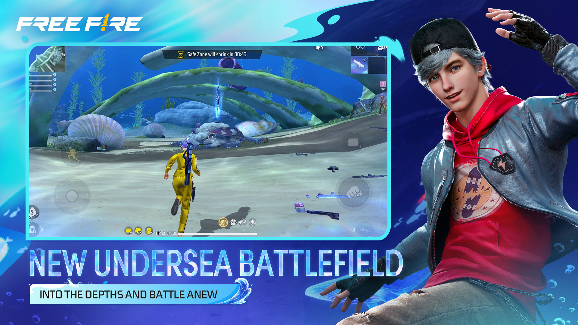اسکرین شات 5 بازی Free Fire: Undersea Mystery