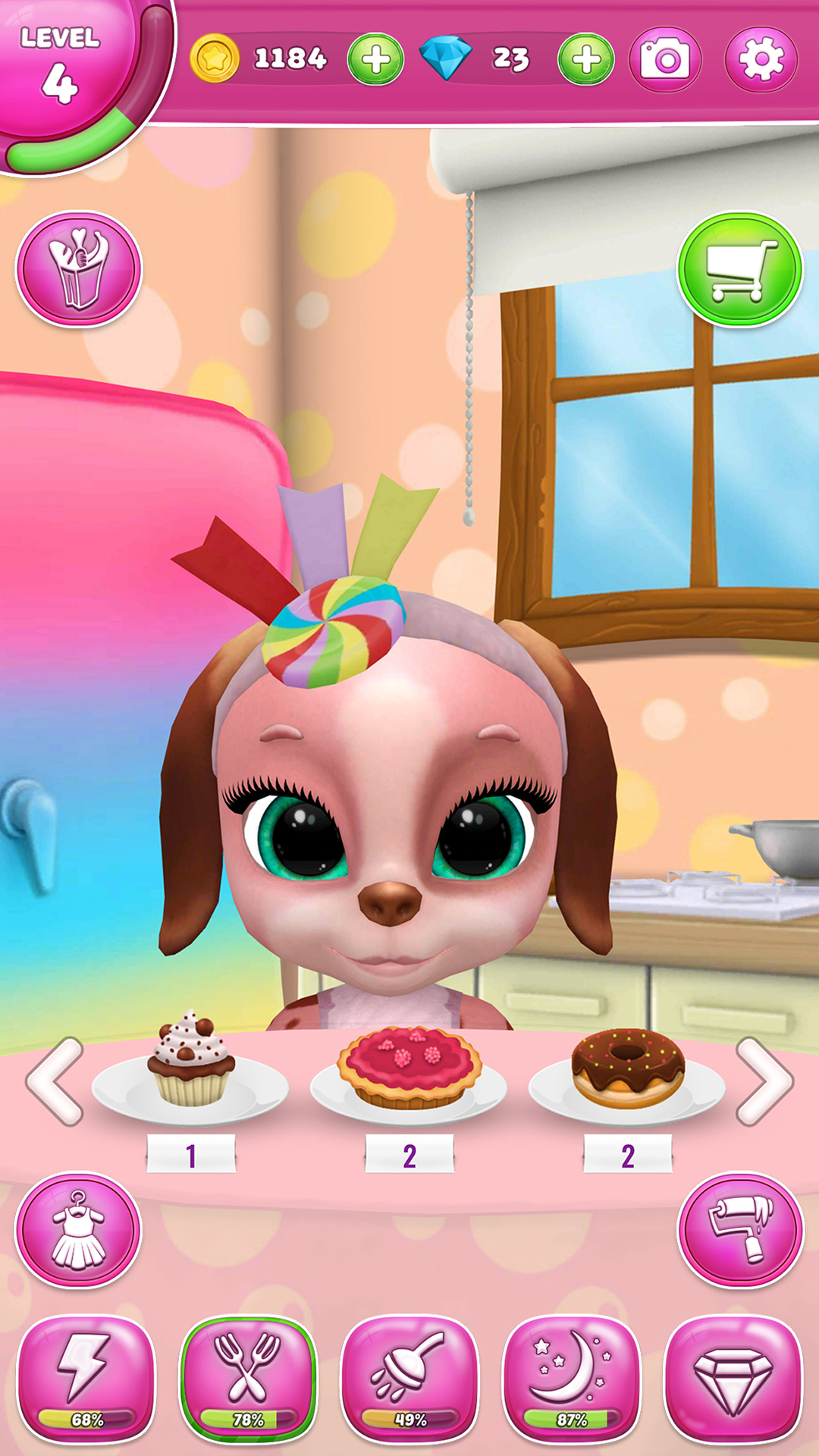 اسکرین شات 1 بازی My Talking Dog Masha