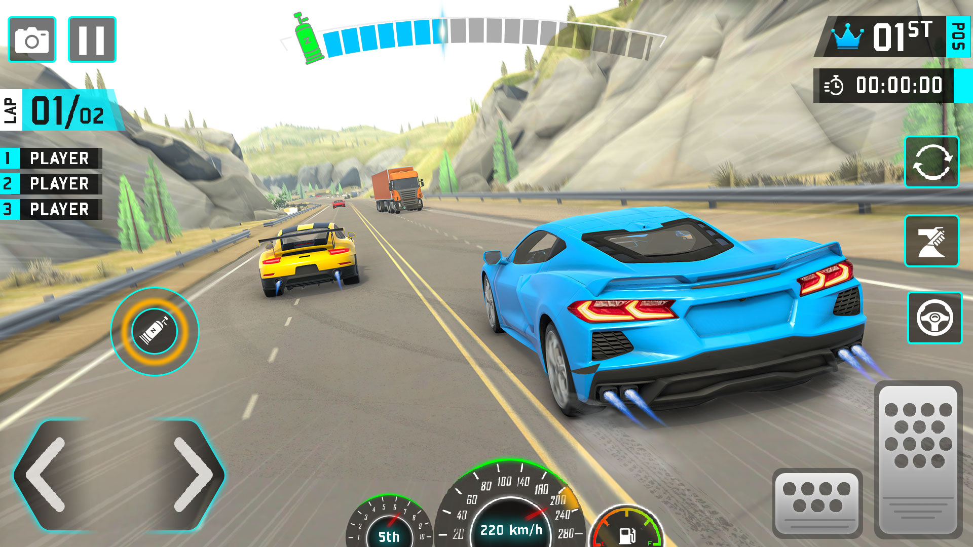اسکرین شات 5 بازی Mega Real Driving : Car Crash
