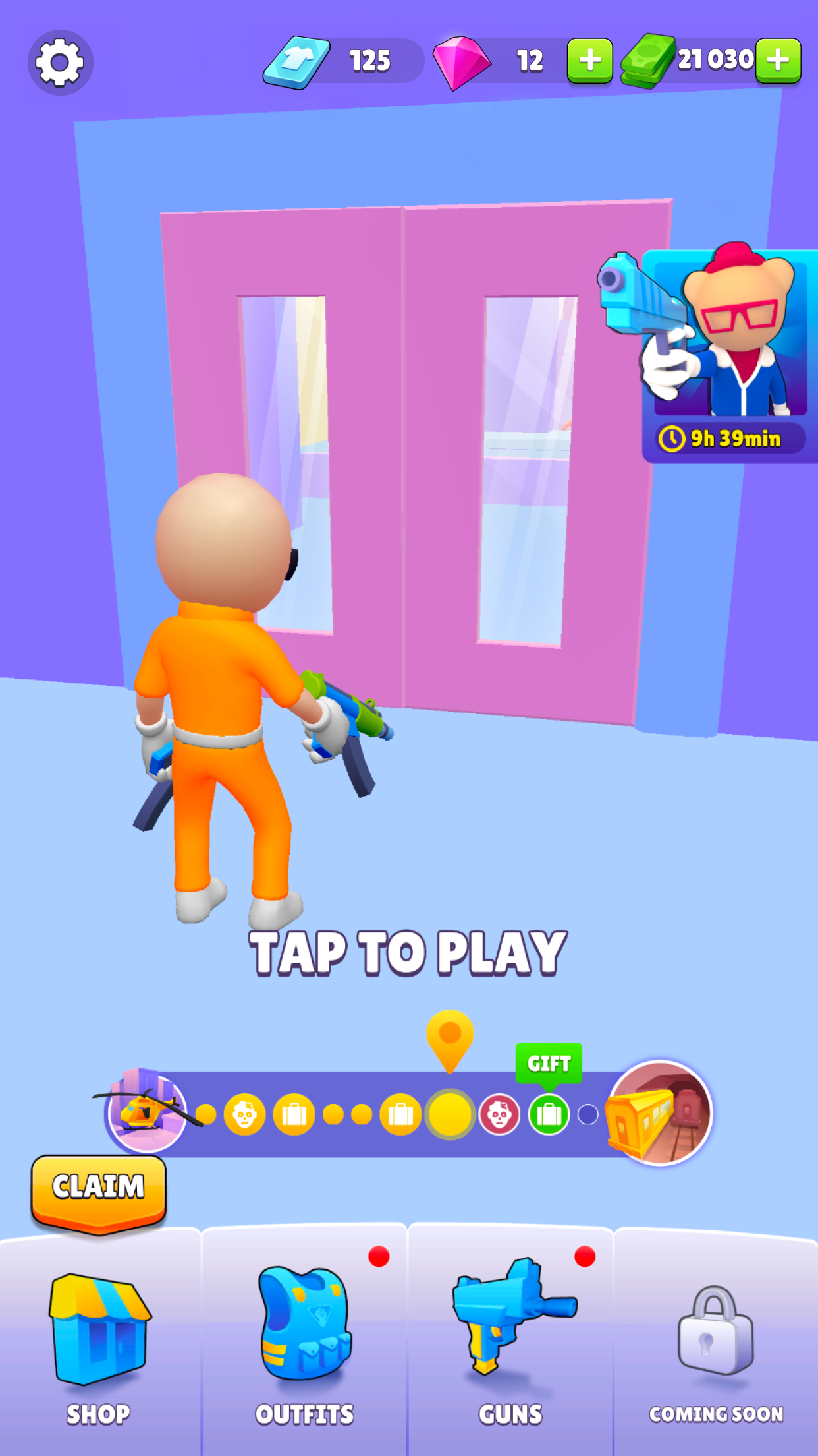 اسکرین شات 1 بازی Run n Gun - AIM Shooting