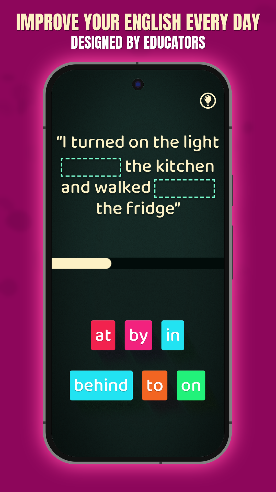 اسکرین شات 7 بازی Learn English Preposition Game