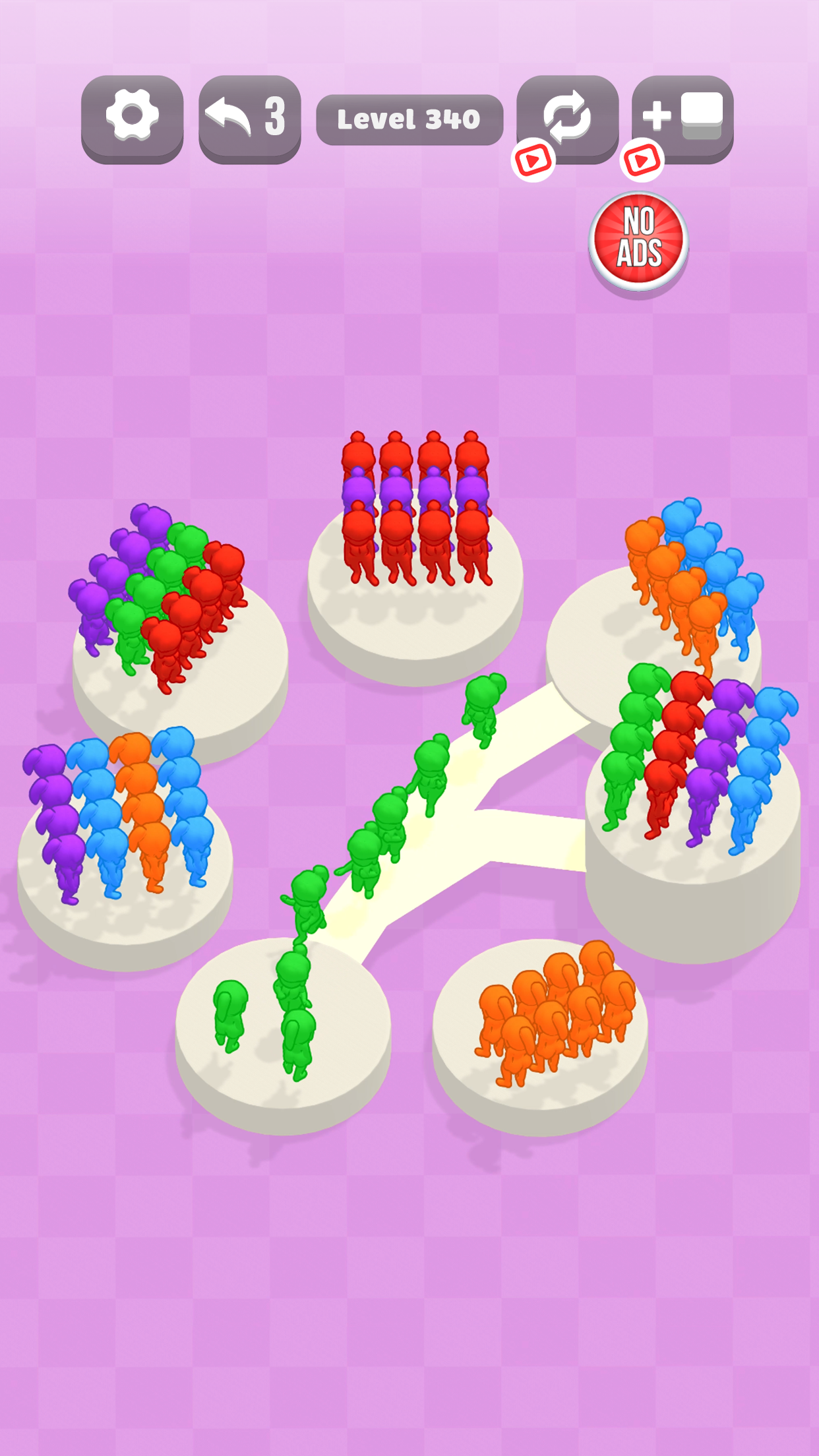 اسکرین شات 7 بازی Escape Island: Fun Color Sort