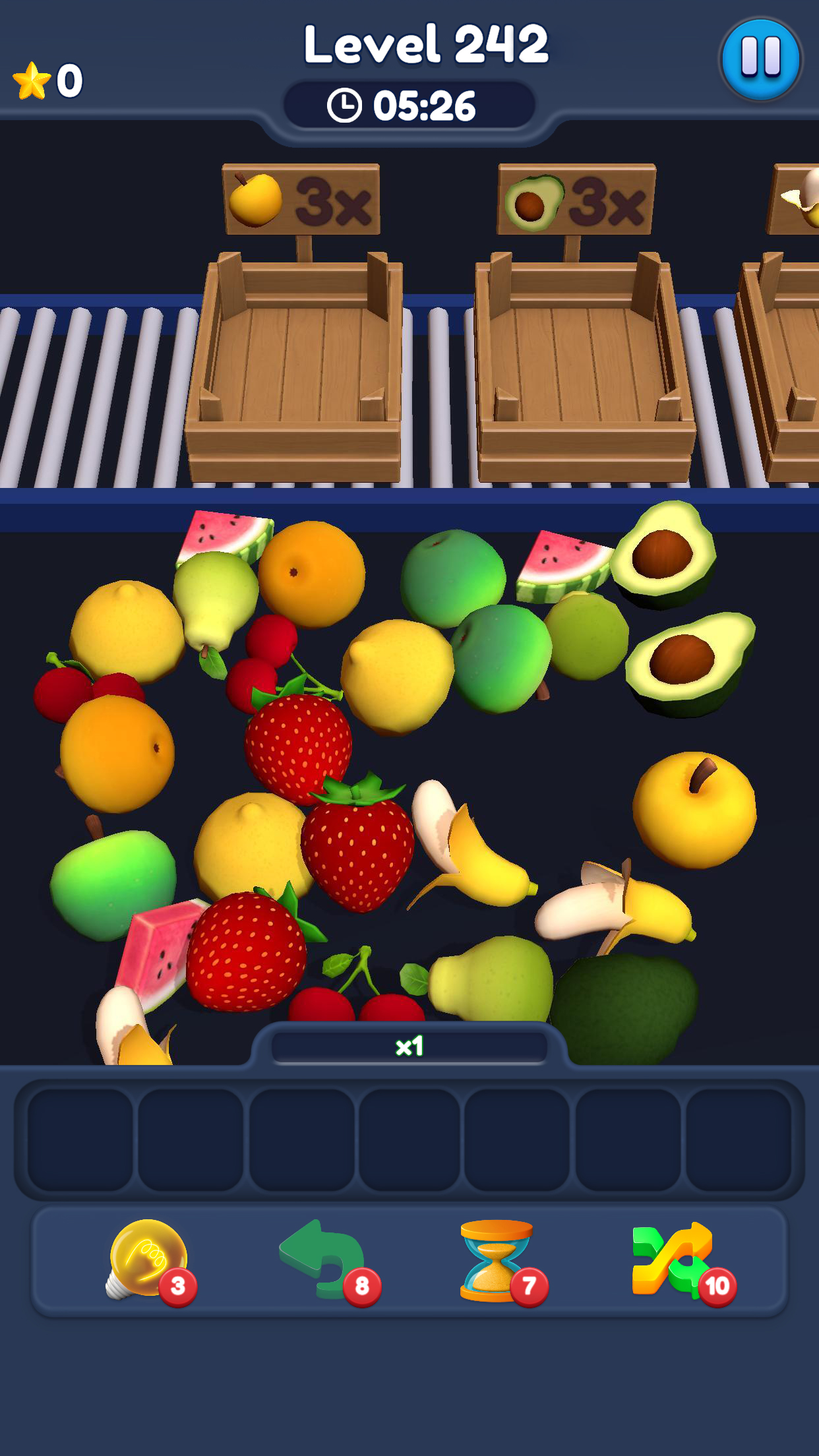 اسکرین شات 4 بازی Food Match 3D: Tile Puzzle