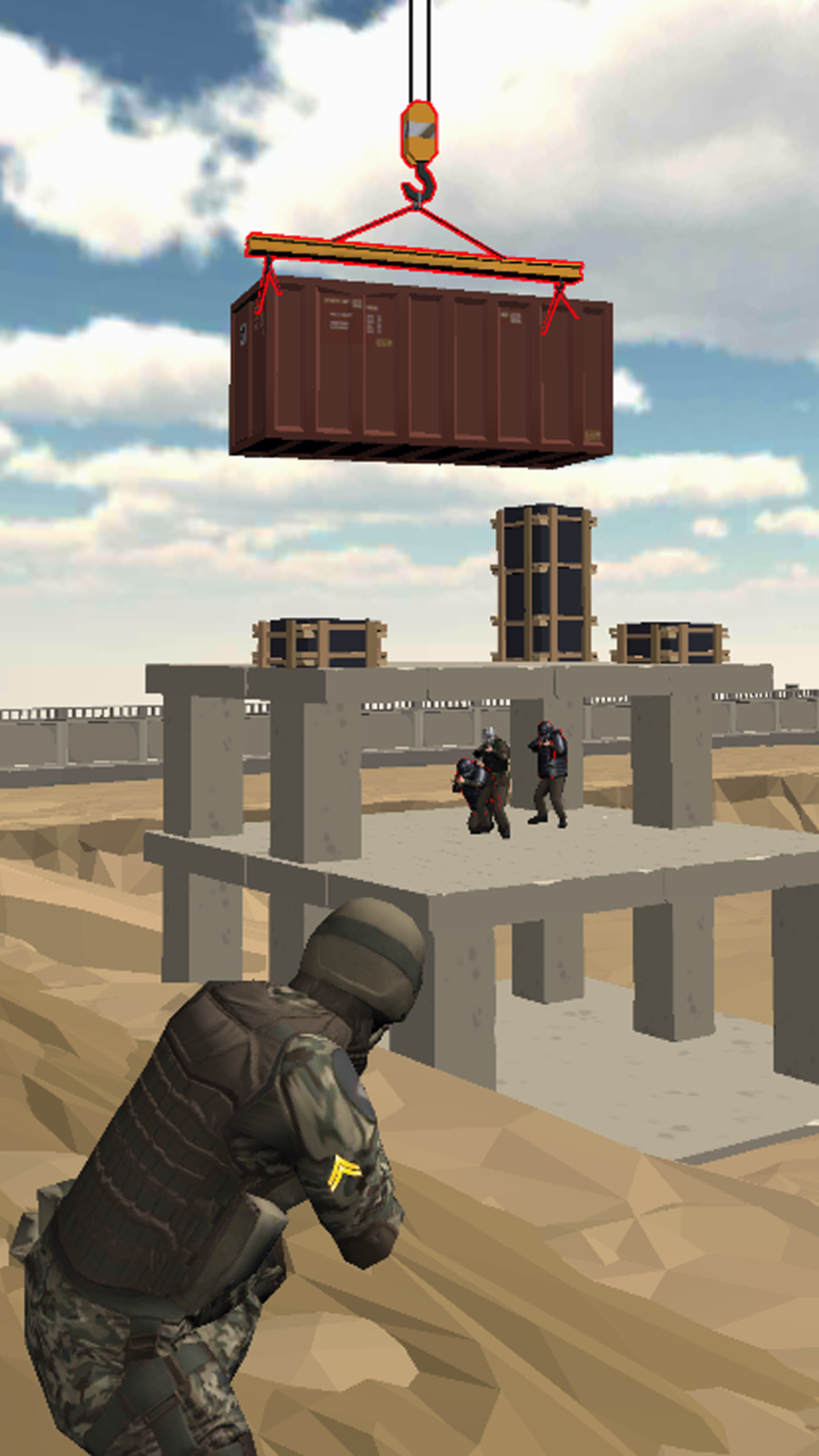 اسکرین شات 1 بازی Sniper Attack 3D: Shooting War