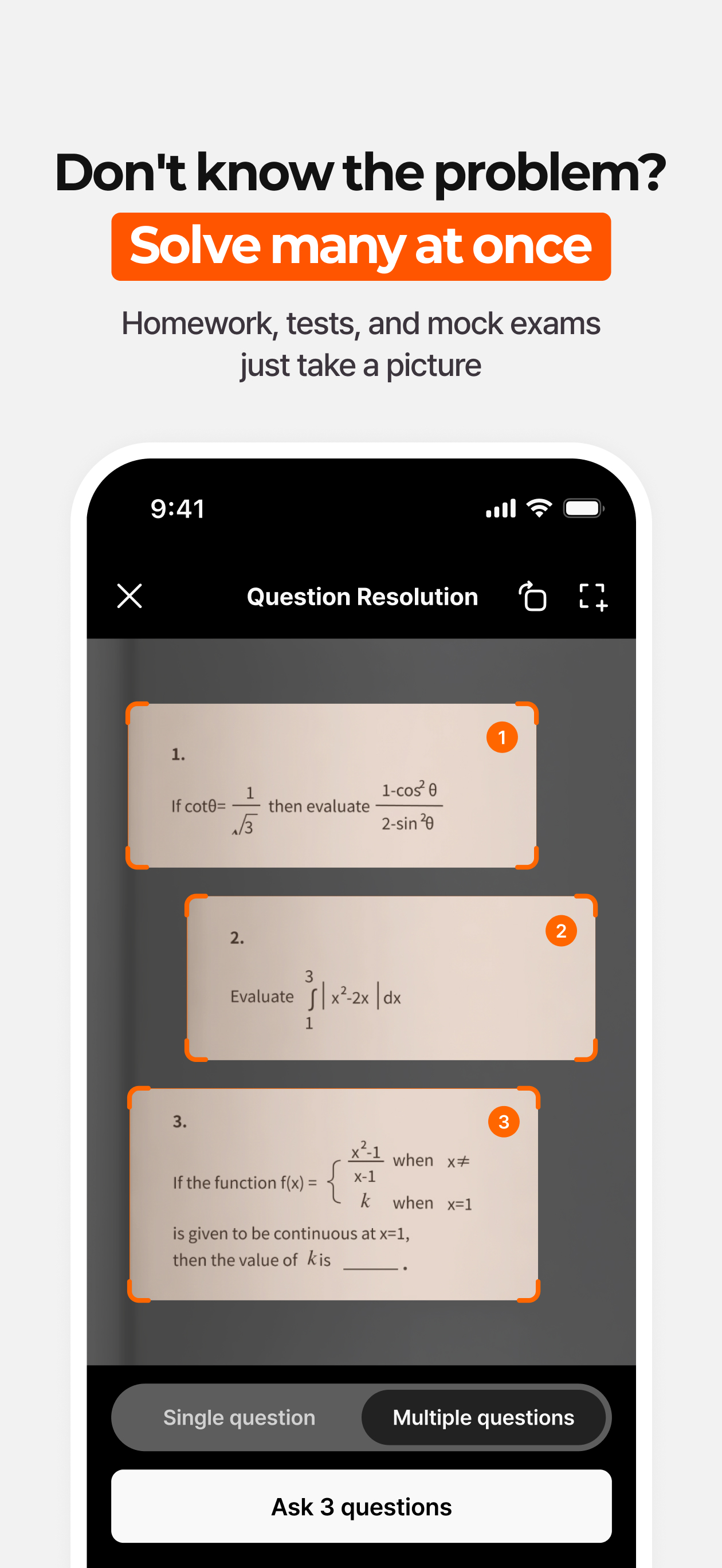 اسکرین شات 2 برنامه QANDA: AI Math & Study Helper
