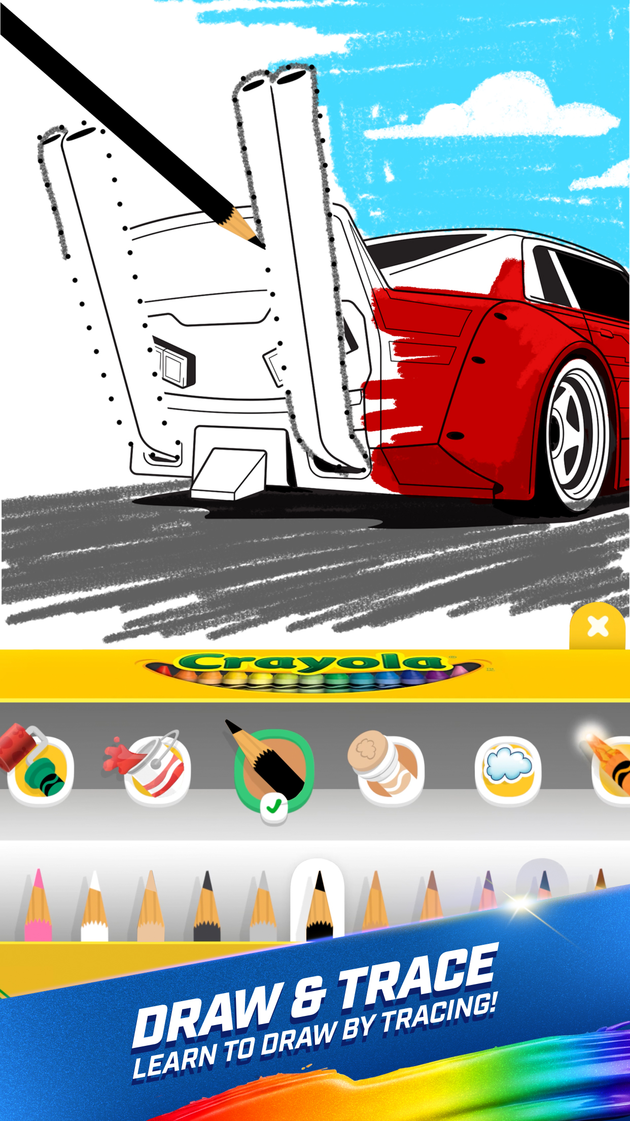 اسکرین شات 6 بازی Hot Wheels Coloring Game