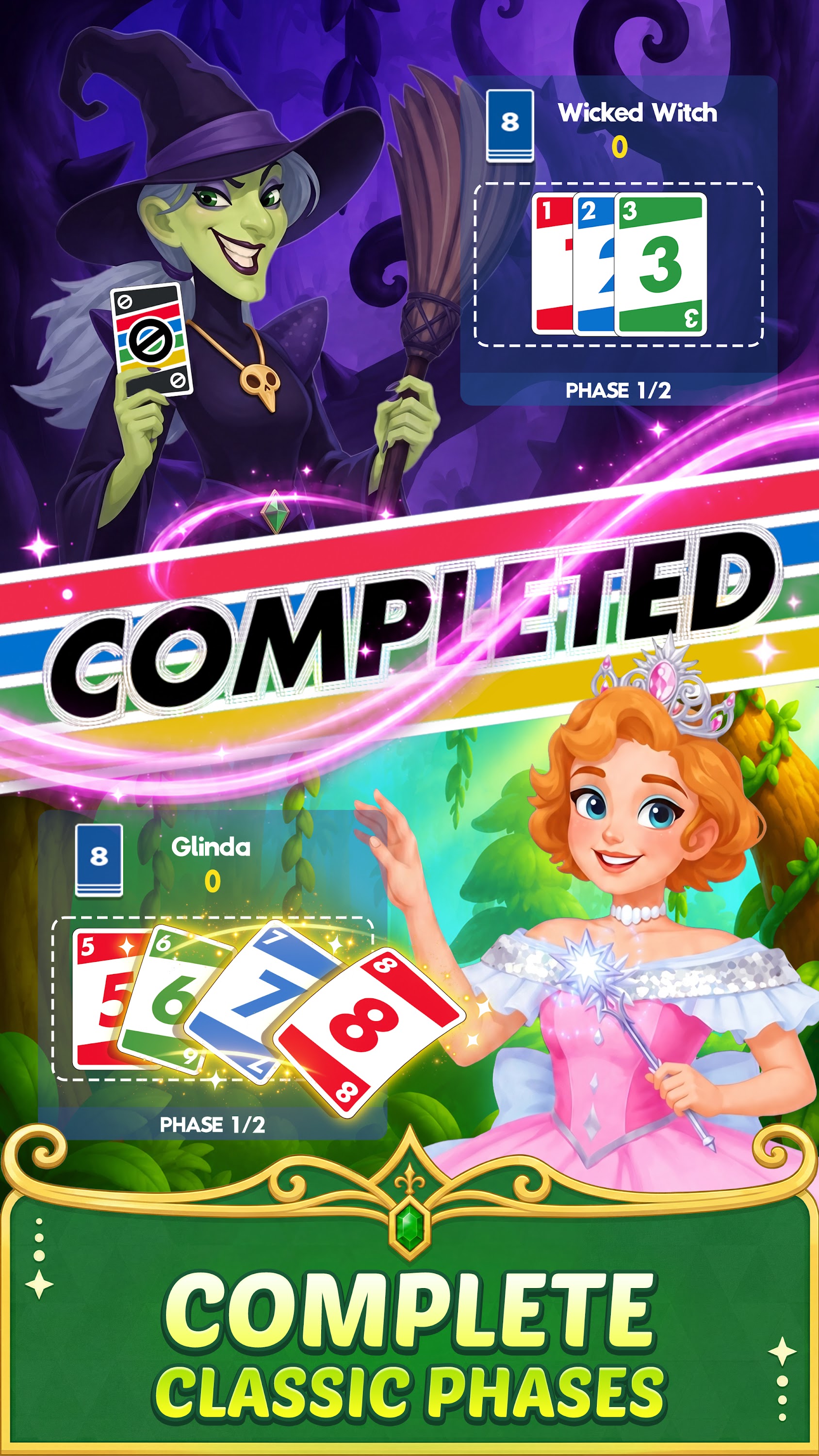 اسکرین شات 2 بازی Phase 10: Casual Card Game