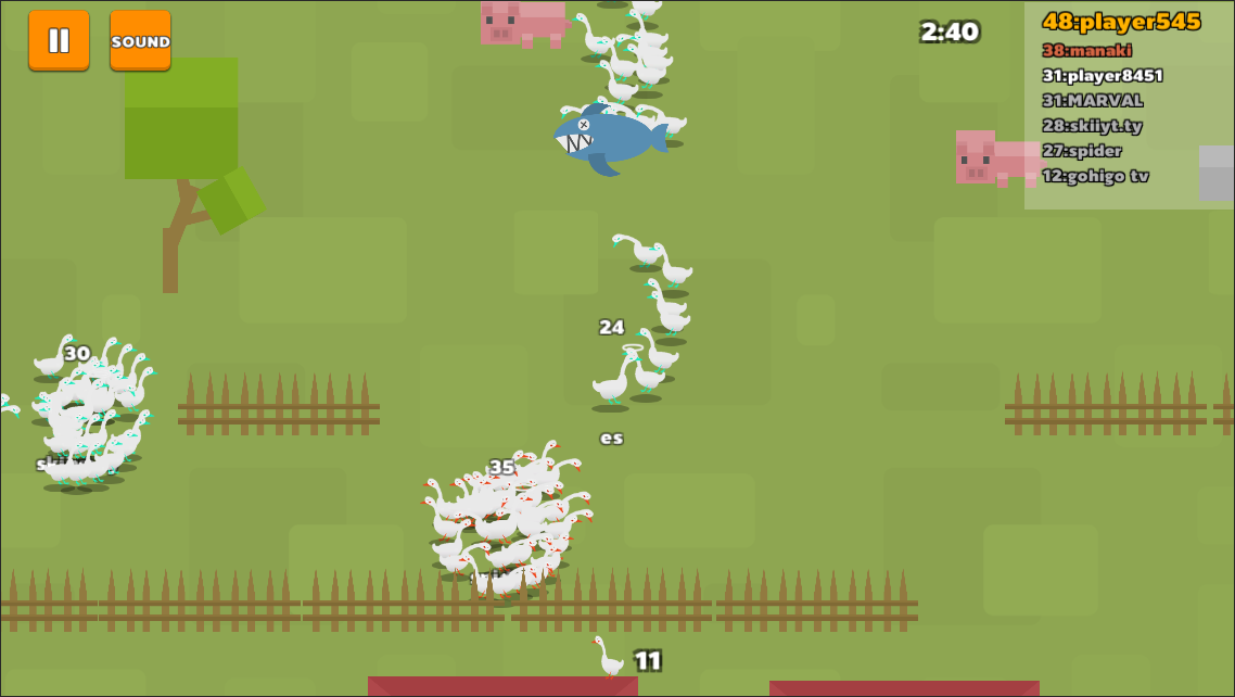 اسکرین شات 3 بازی goose crazy