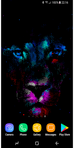 اسکرین شات 8 برنامه ZENTALED Live Wallpaper FREE