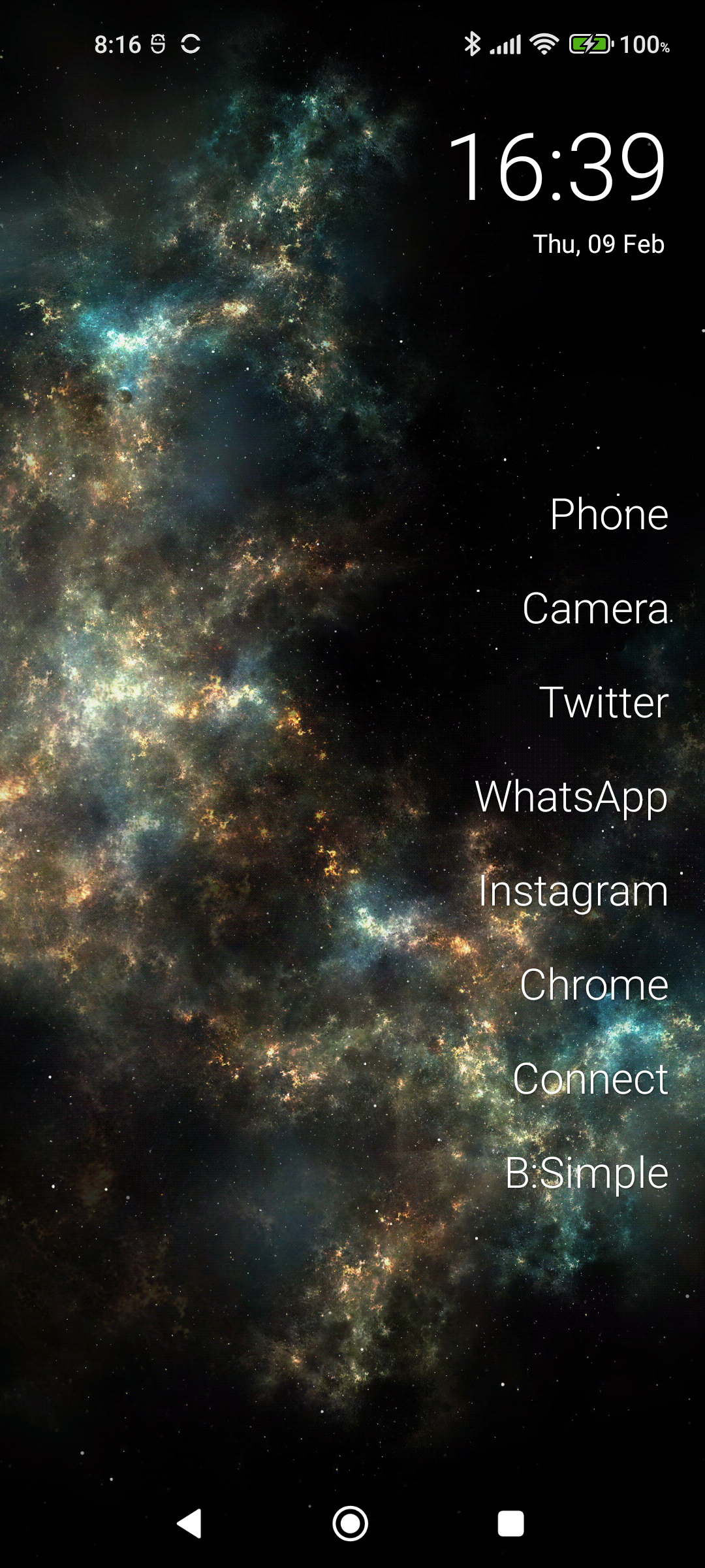 اسکرین شات 2 برنامه Shadow Galaxy