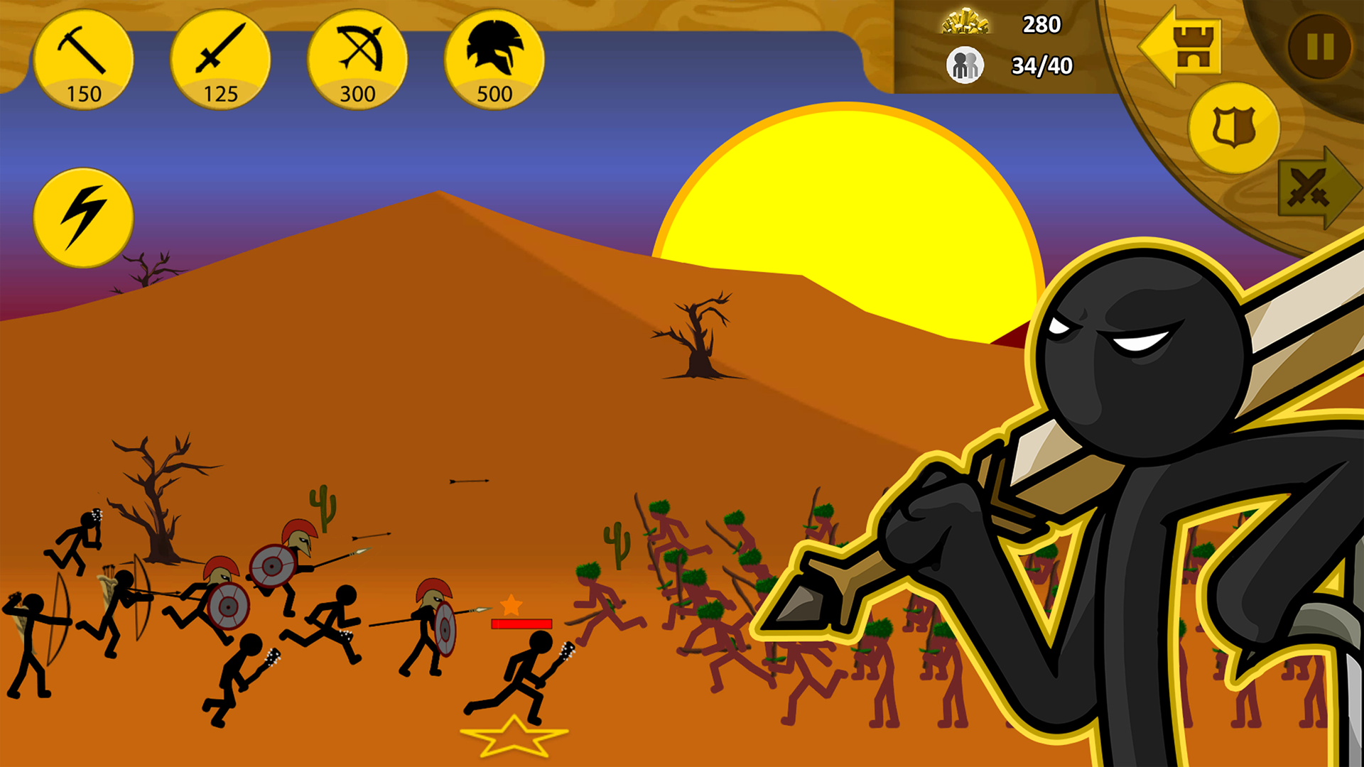 اسکرین شات 4 بازی Stick War: Legacy
