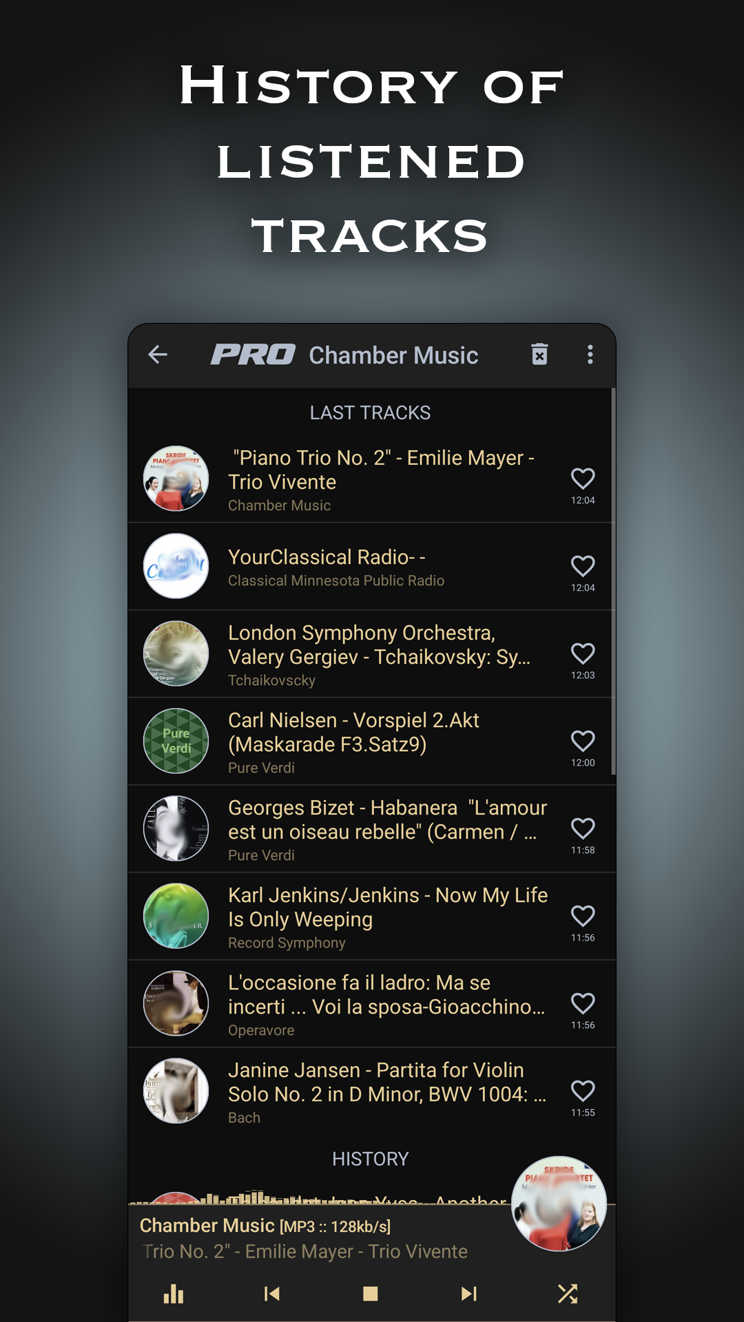 اسکرین شات 4 برنامه Classical Music Radio