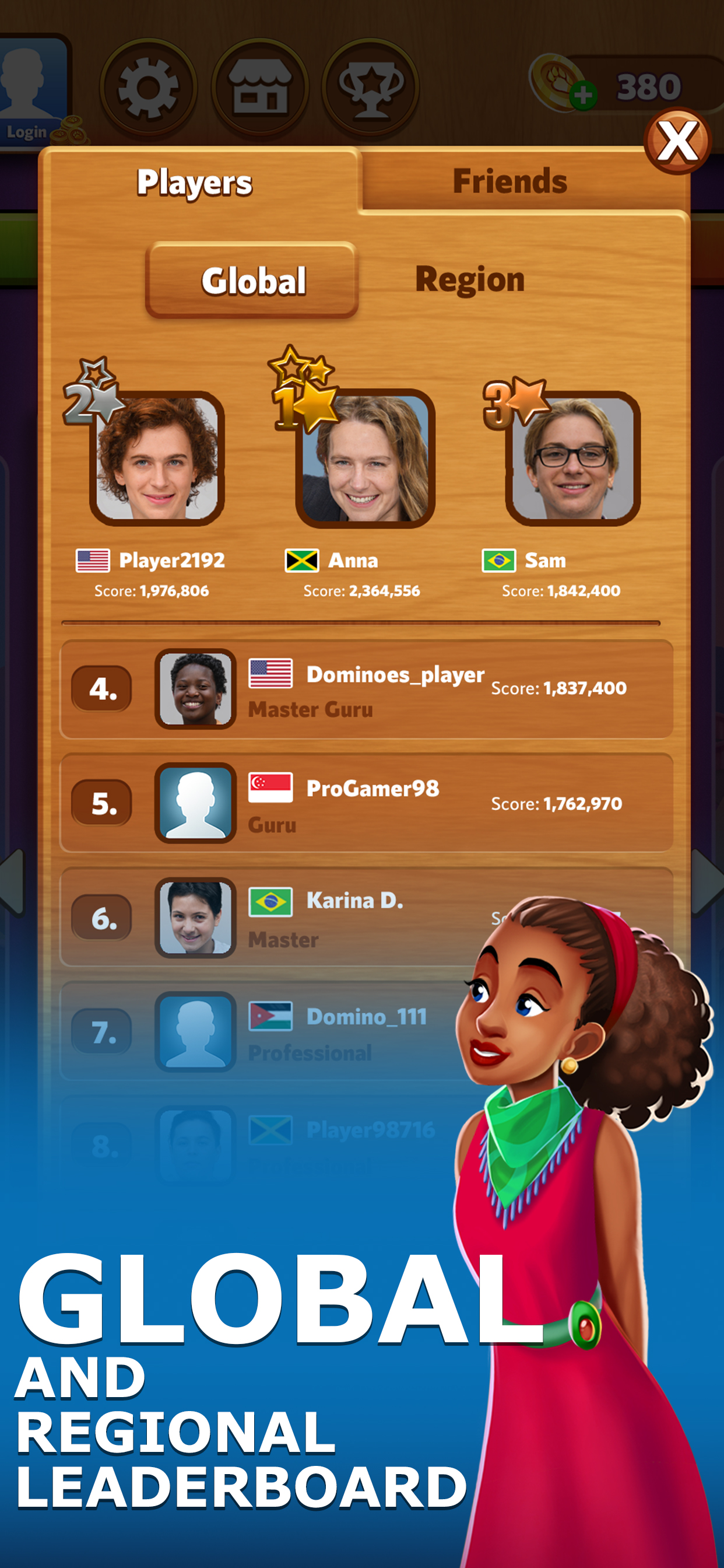 اسکرین شات 5 بازی Dominoes: Online Board Game