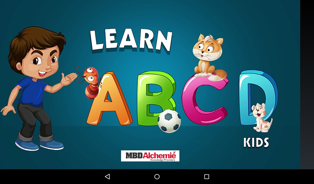 اسکرین شات 1 برنامه ABCD kids