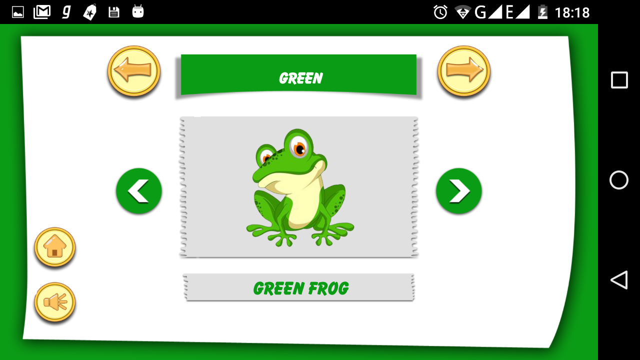 اسکرین شات 3 برنامه Learn Colors Kids