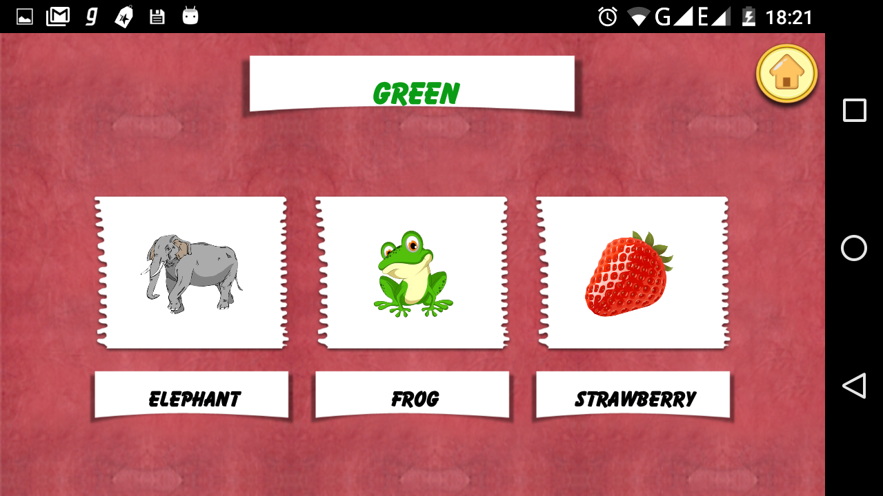 اسکرین شات 5 برنامه Learn Colors Kids