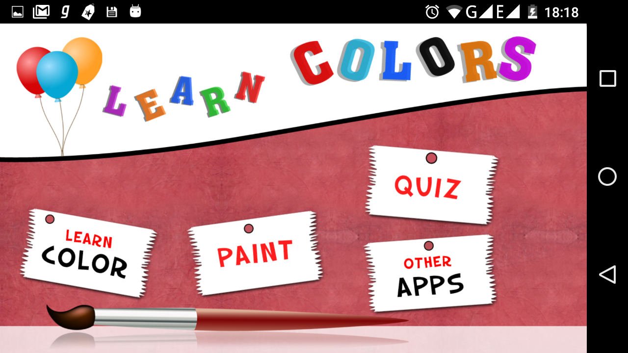 اسکرین شات 2 برنامه Learn Colors Kids