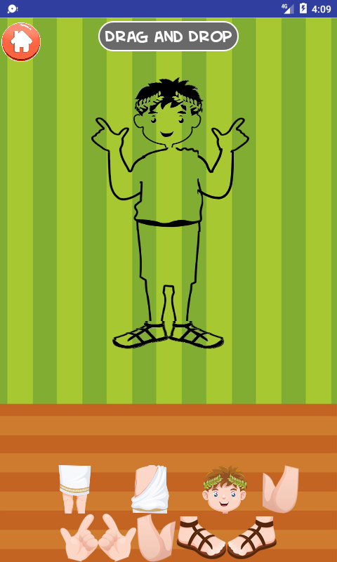 اسکرین شات 7 برنامه Learn About Body Parts