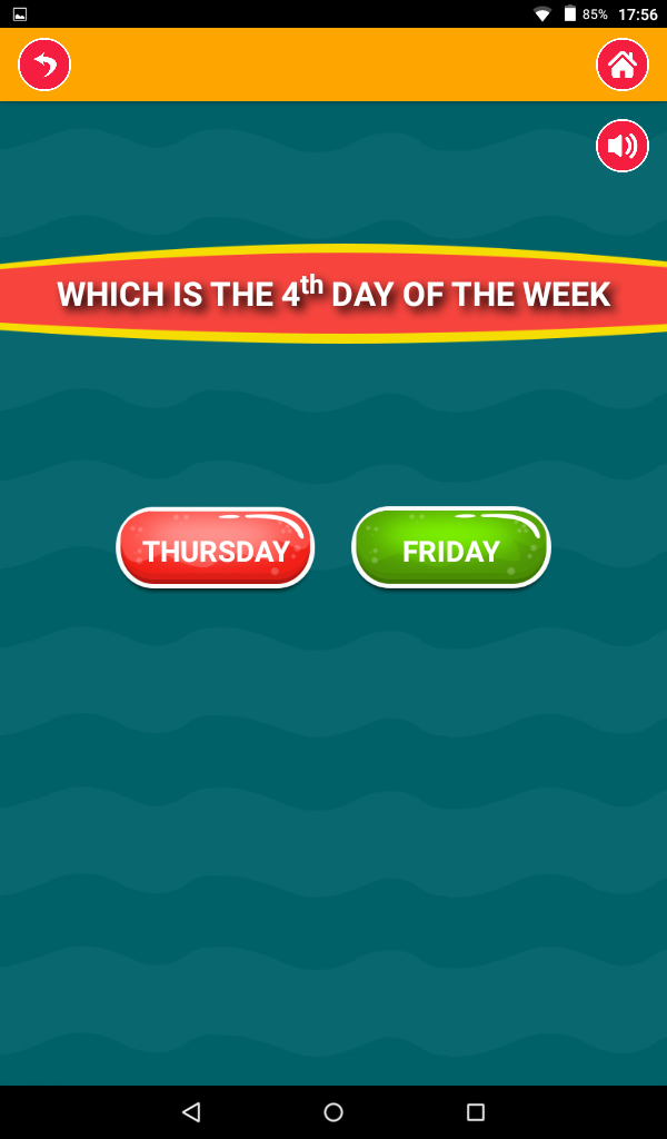 اسکرین شات 8 برنامه Learn Months and Days