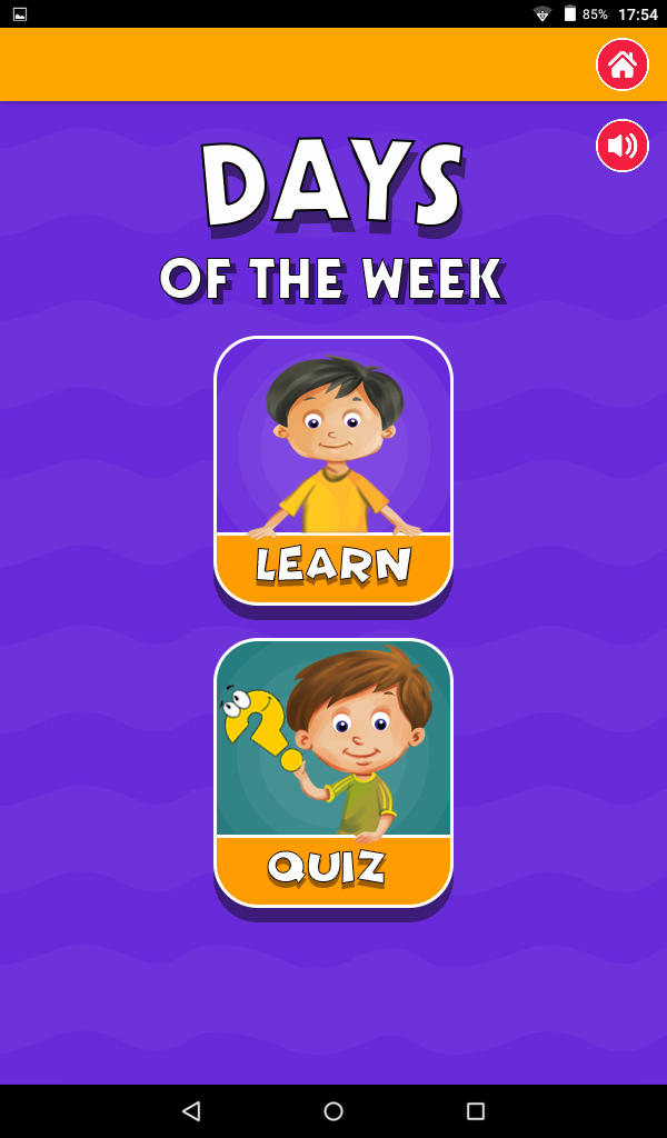 اسکرین شات 3 برنامه Learn Months and Days