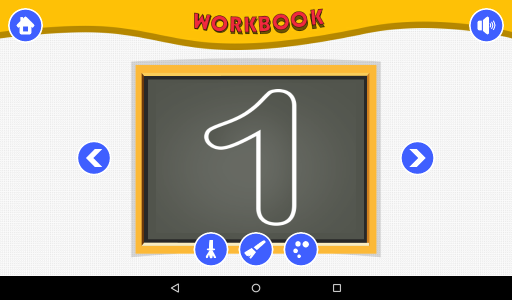 اسکرین شات 4 برنامه 1234 Kids