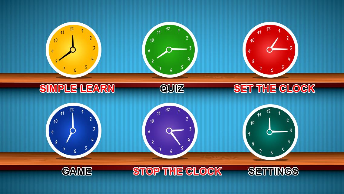 اسکرین شات 3 برنامه Learn clock and time