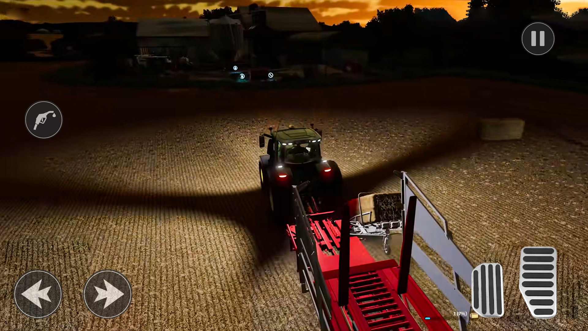 اسکرین شات 3 بازی Real Farm Tractor Trailer Game