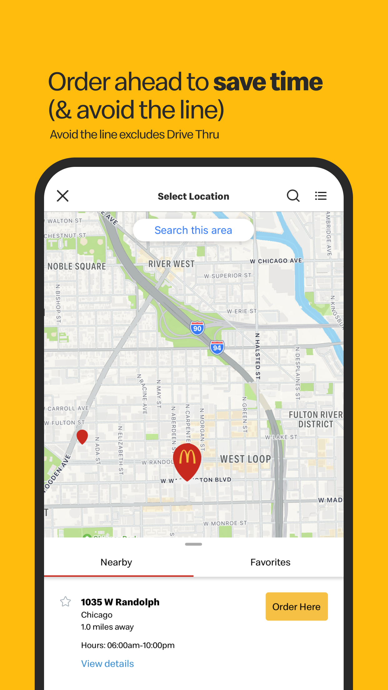 اسکرین شات 1 برنامه McDonald's