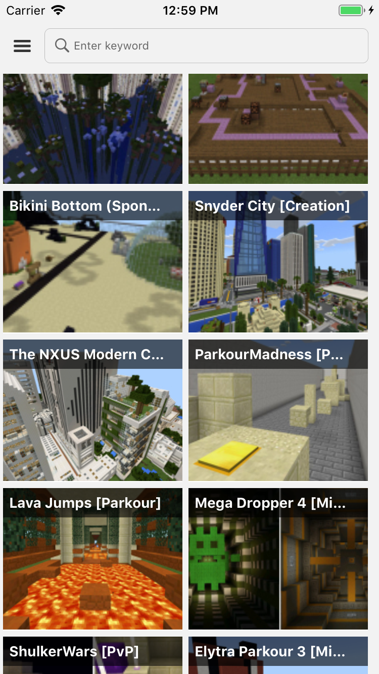 اسکرین شات 1 بازی Crafting Maps for Minecraft PE