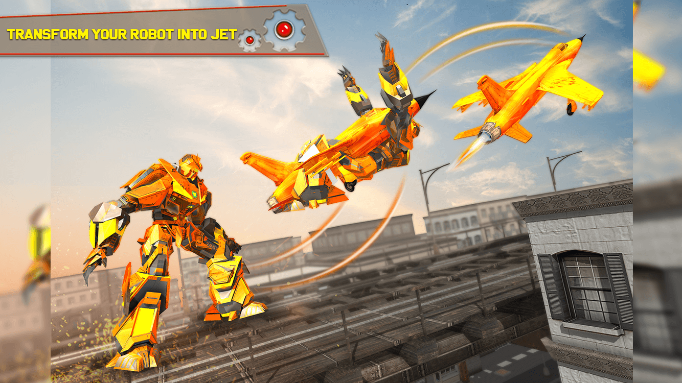 اسکرین شات 8 برنامه Tank Robot Multi Transform Car