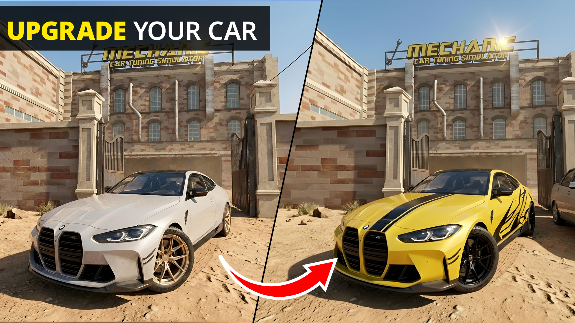 اسکرین شات 3 بازی Mechanic: Car Tuning Simulator