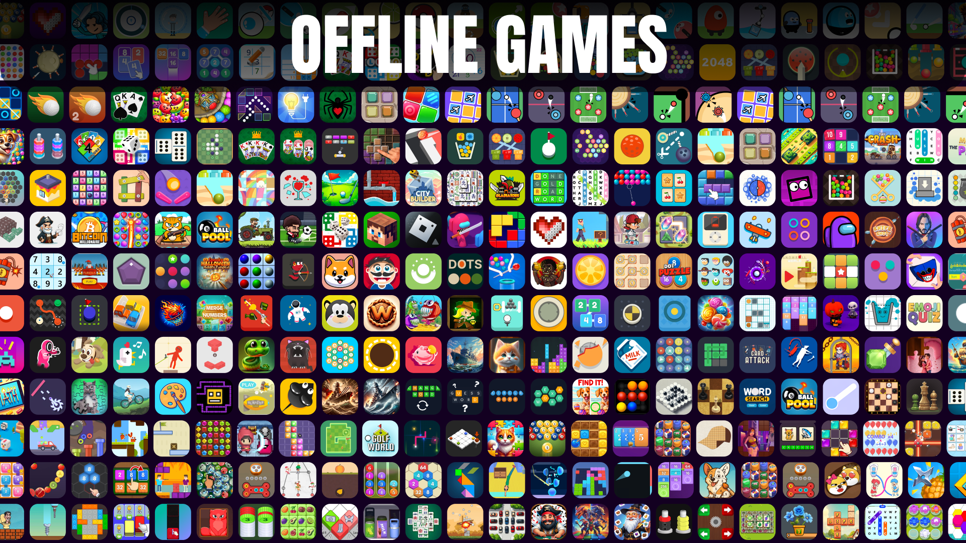 اسکرین شات 1 بازی Offline Games No WiFi internet