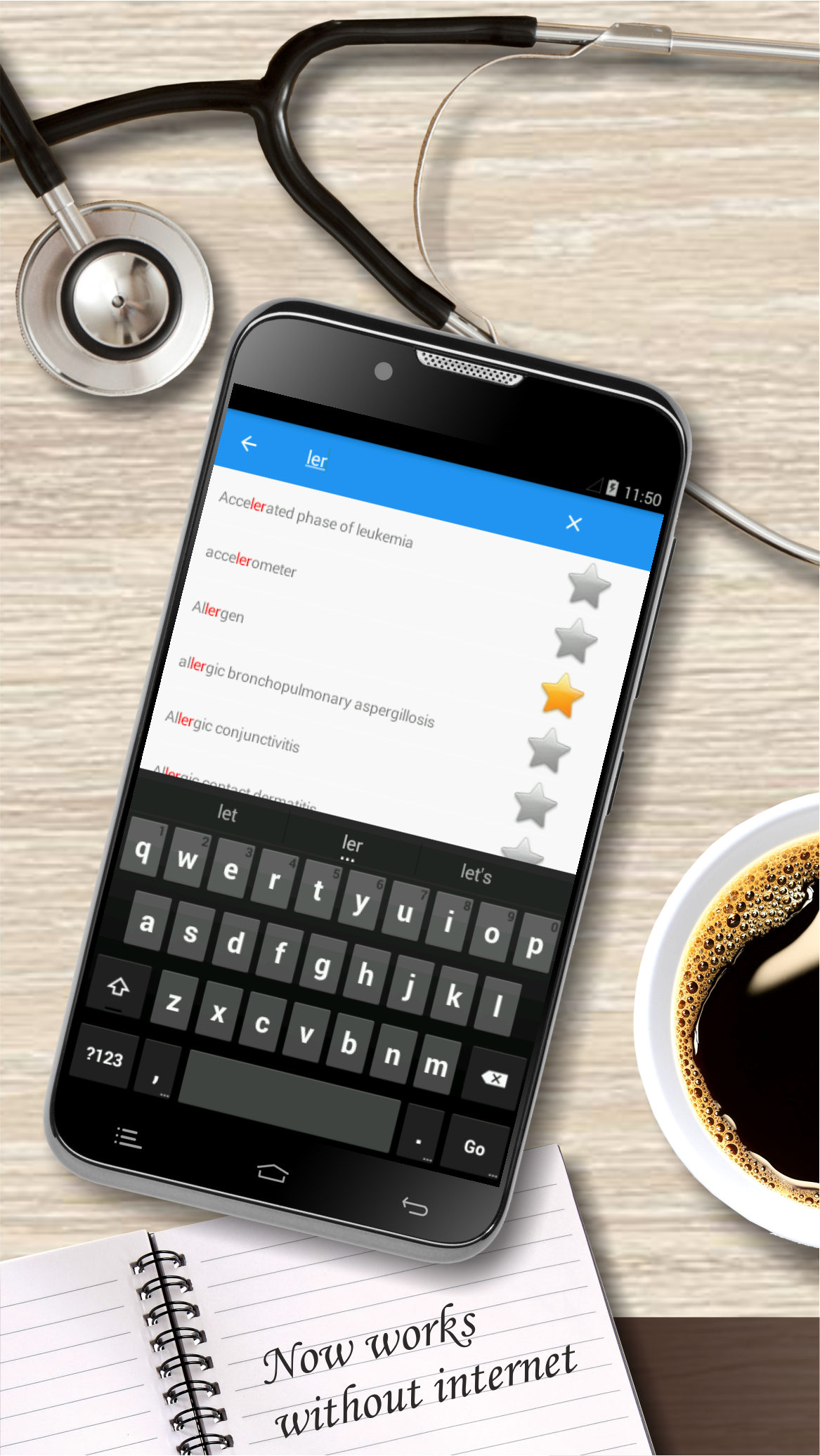 اسکرین شات 3 برنامه Medical Terminology Dictionary