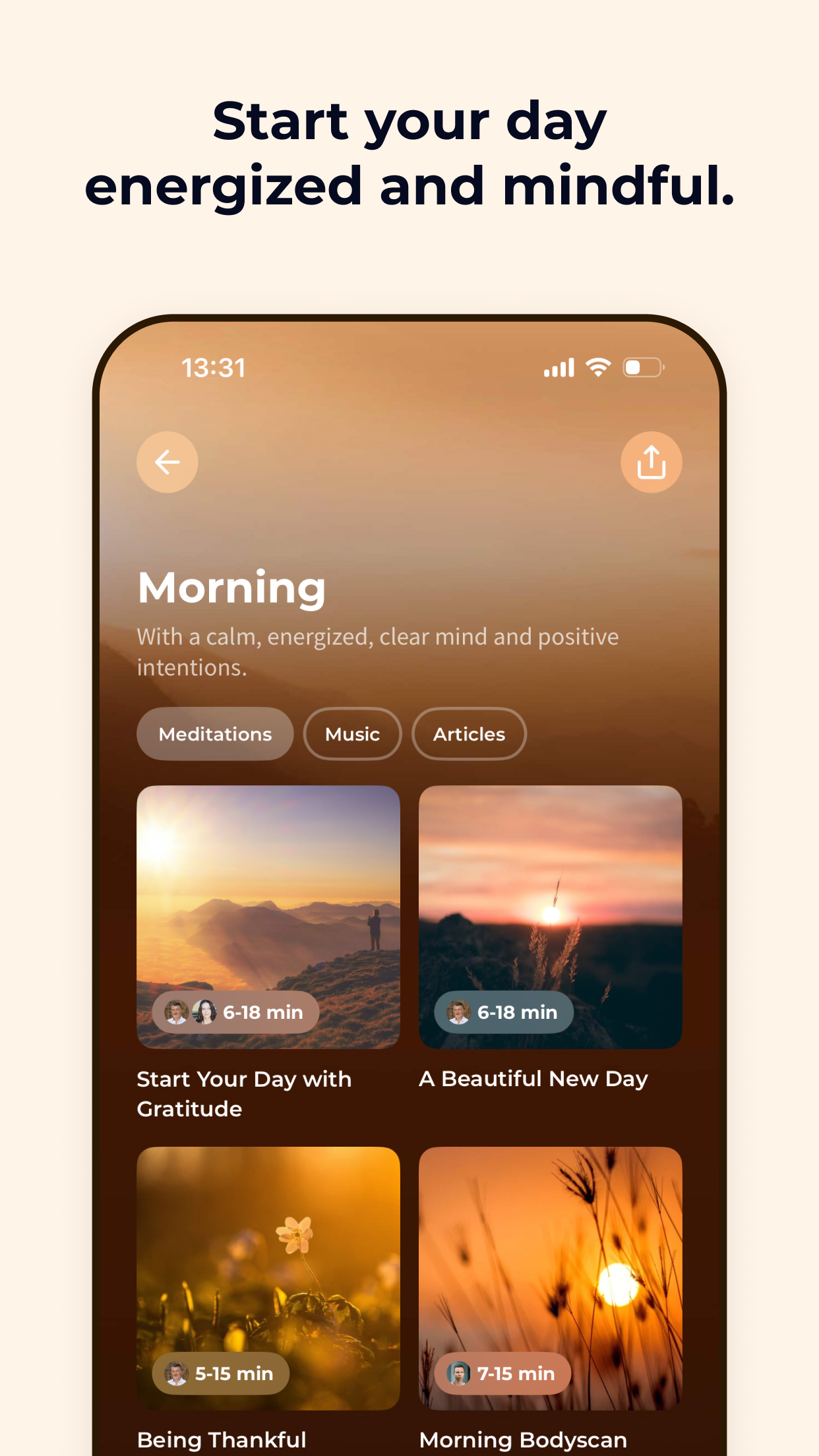 اسکرین شات 2 برنامه Meditation Moments