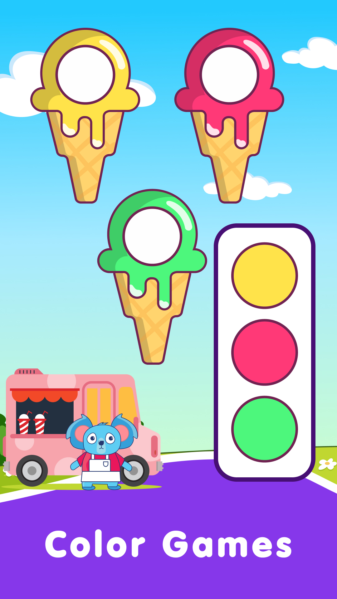 اسکرین شات 6 بازی Toddlers & Baby Learning Games