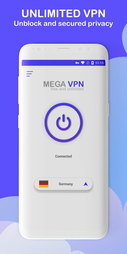 اسکرین شات 3 برنامه Mega VPN - Unlimited Unblock Free Proxy VPN