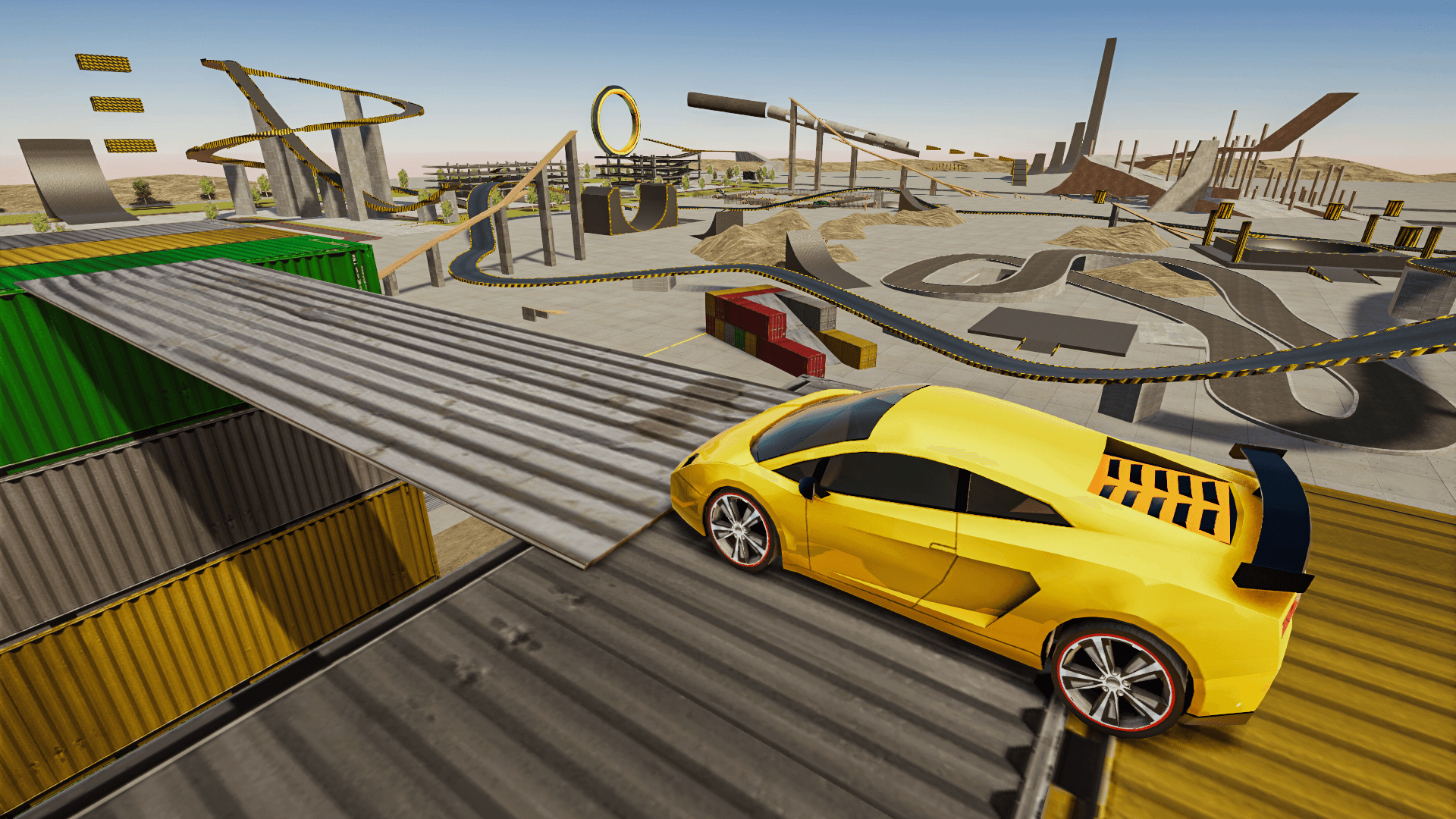 اسکرین شات 5 بازی Car Stunt Games 3D Racing Game