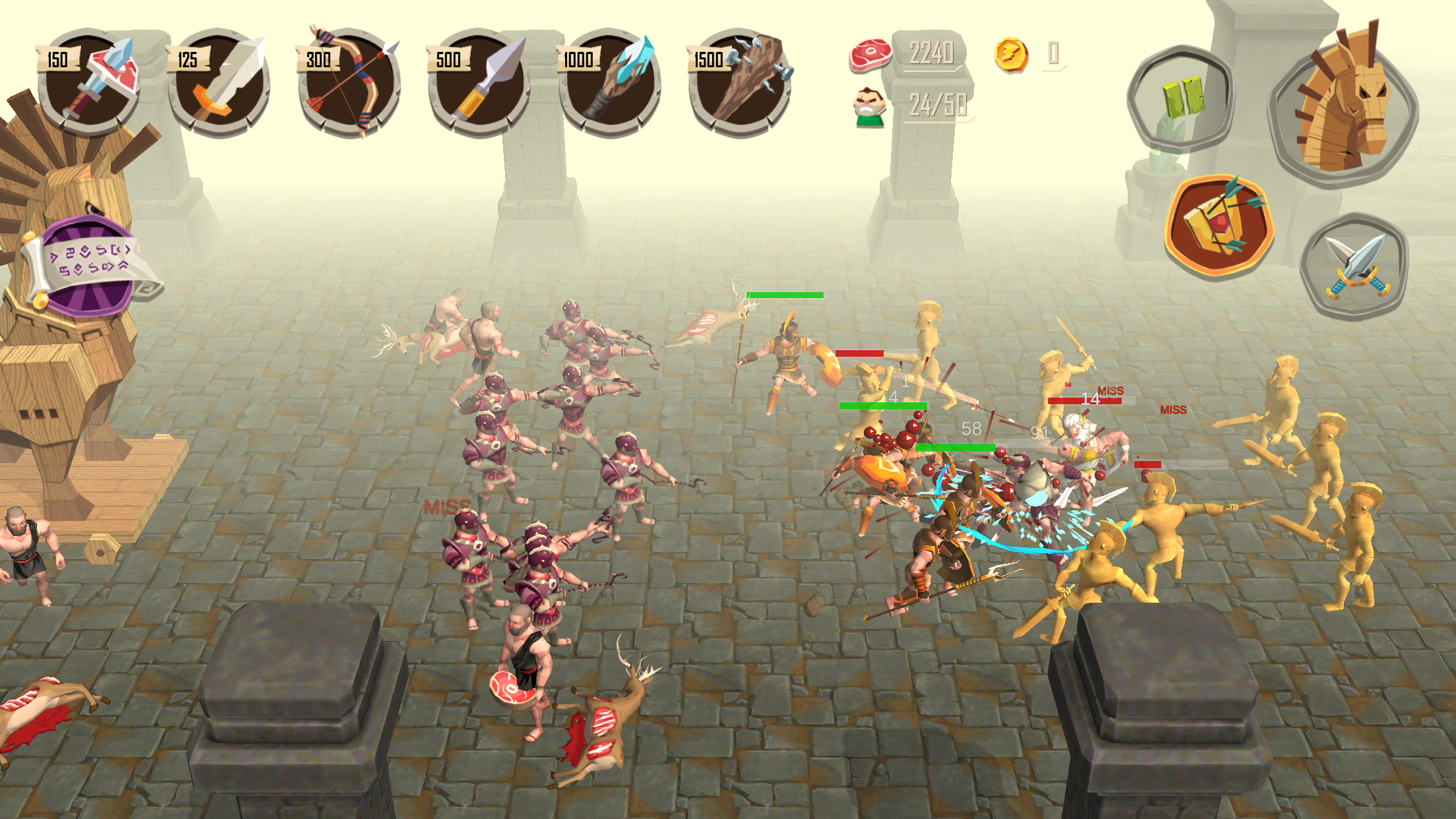 اسکرین شات 7 بازی Trojan War: Spartan Warriors