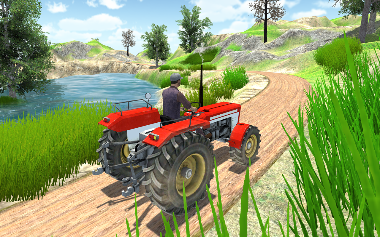 اسکرین شات 3 بازی Real Tractor Farm Simulator 3D
