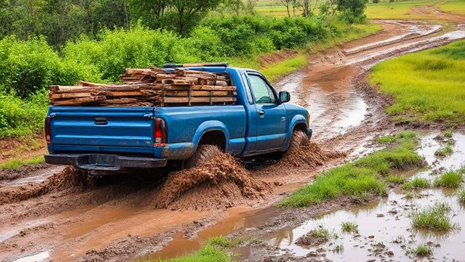 اسکرین شات 2 بازی Cargo Pickup Truck Games Truck