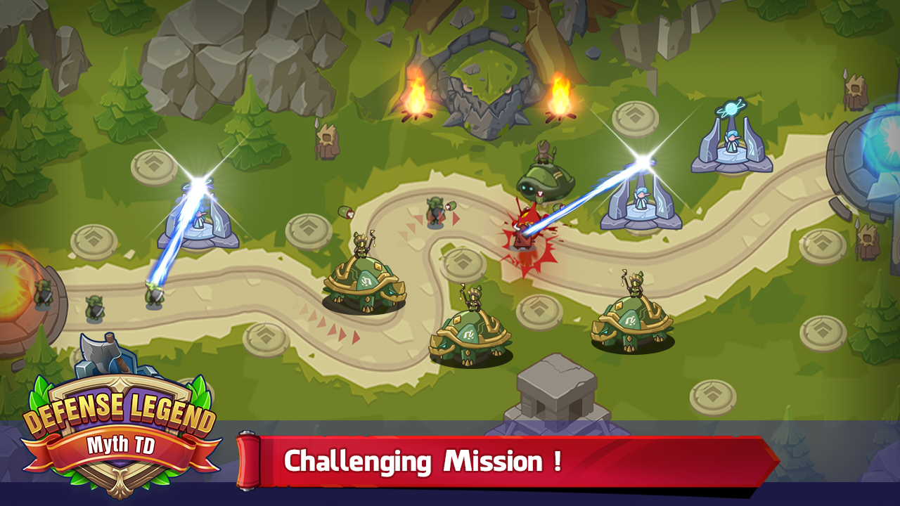 اسکرین شات 7 بازی Defense Legend: myth TD