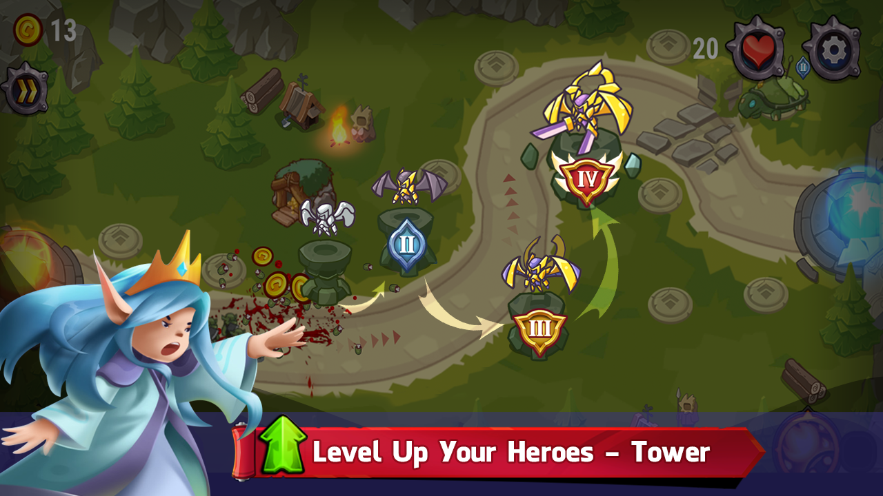 اسکرین شات 2 بازی Defense Legend: myth TD