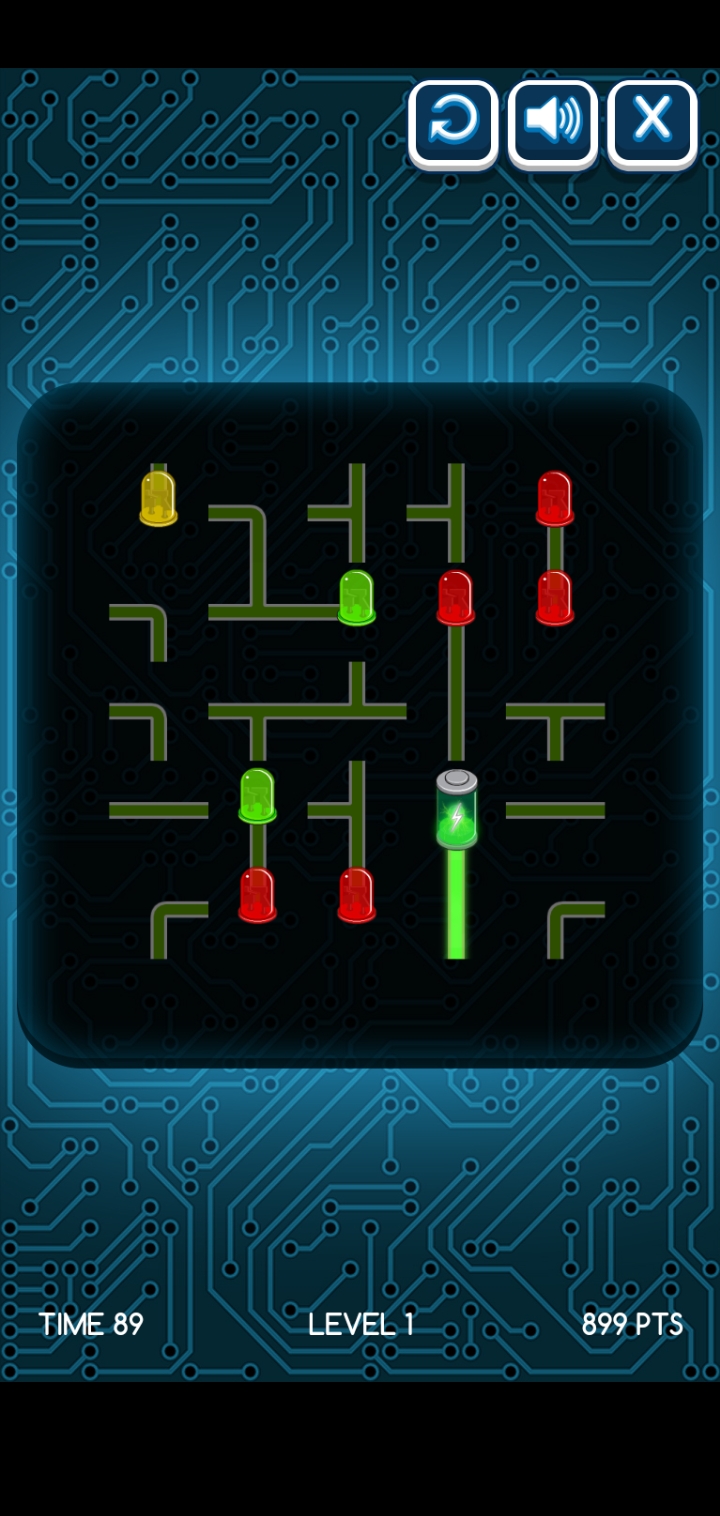 اسکرین شات 4 بازی لایت وایرینگ-پازل مدار اتصال سیم برق