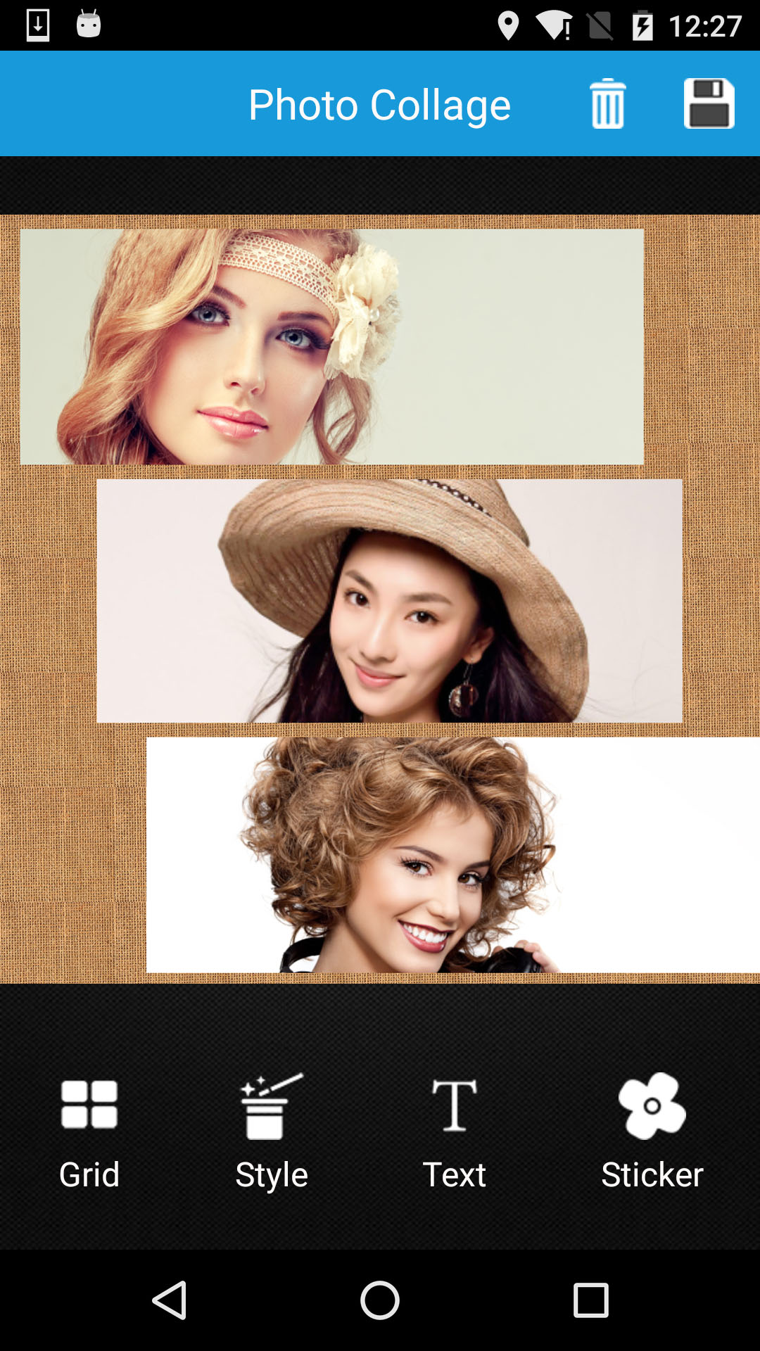 اسکرین شات 1 برنامه Photo Collage Editor